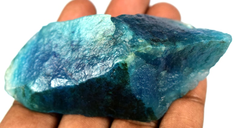 Discount Sale 424 Ct Natural Brazilian Aqua Blue Aquamarine Gemstone Rough AGSL Certified E849