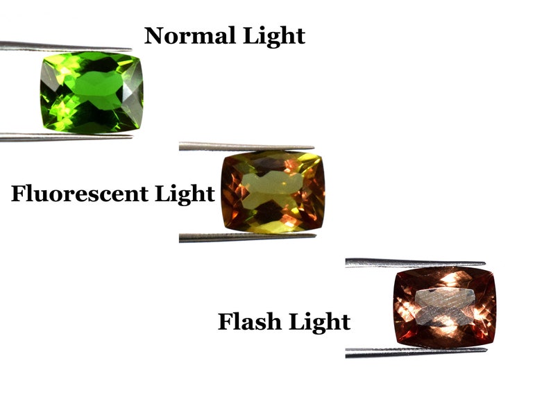 Season End Sale 10.20 Ct Color Changing Zultanite 100/% Natural Gemstone Cushion Cut AGI Certified Y2372