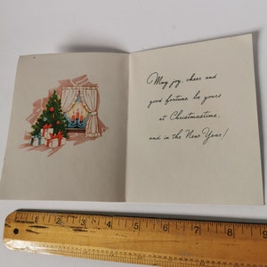 Cartão de Natal Antigo