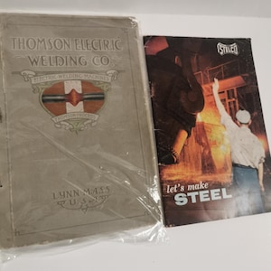 Two Vintage Steel/ Welding Books