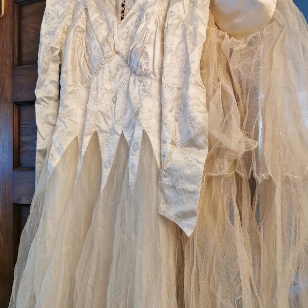 Antique Wedding Dress - 1940s