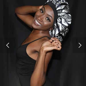 African Fabric Ankara Handmade Sleep Cap