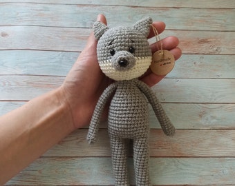 baby wolf stuffed animal