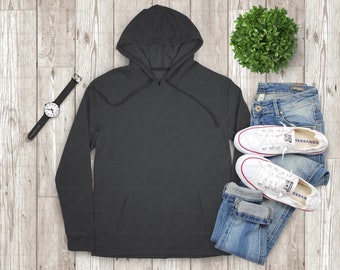 Download Free Grey Hoodie Mock Up Etsy PSD Mockup Template