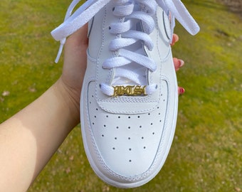 BTS/Bangtan Stainless Steel Shoelace/Sneaker Charms in Silver and Gold