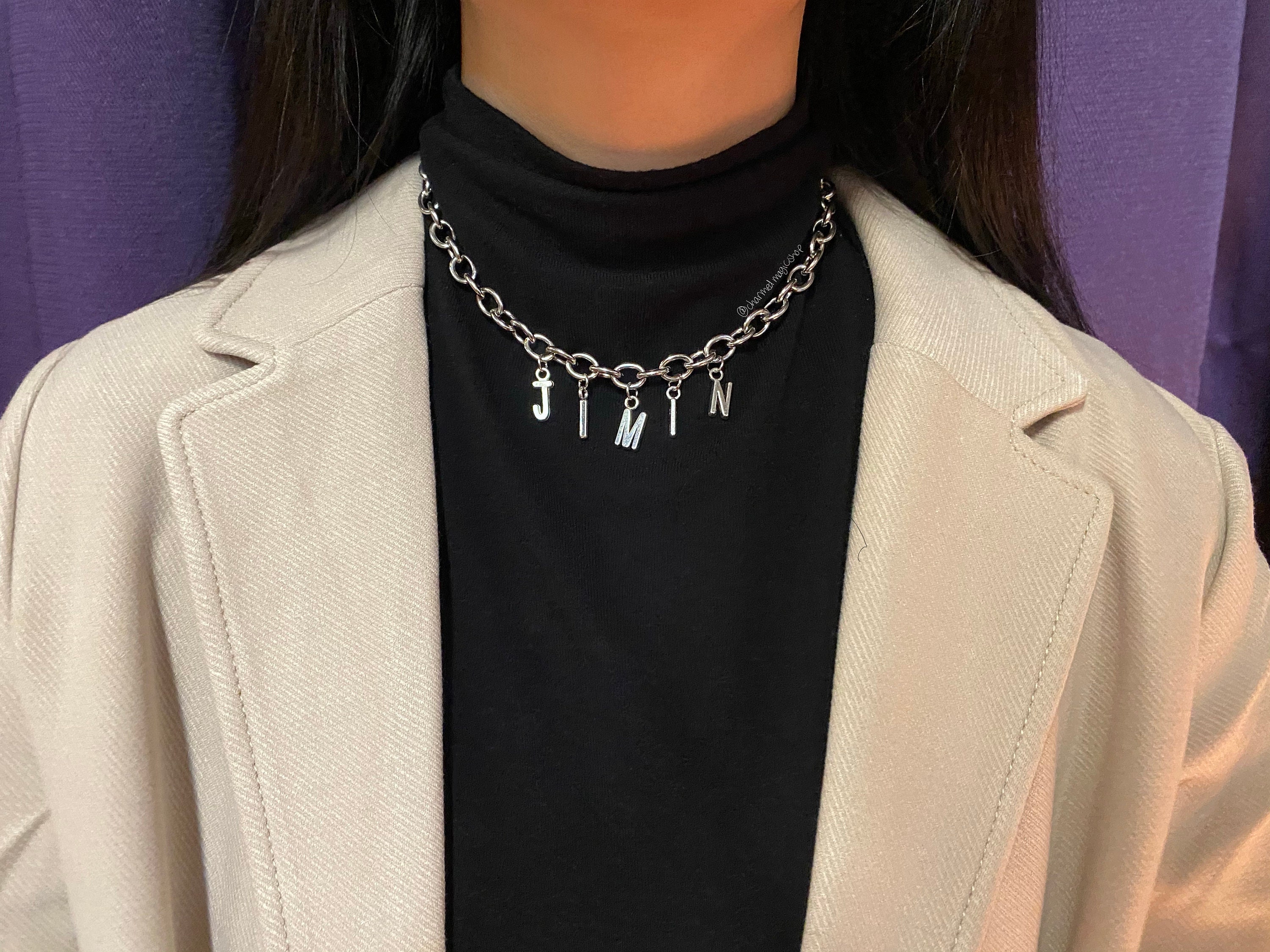 【HEYHORANG】mallow necklace ★ BTS SUGA 着用 925silver HEYHORANG】mallow necklace ☆ BTS SUGA 着用 925silver