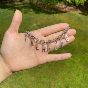BTS Charm Bracelet - Taehyung (V)