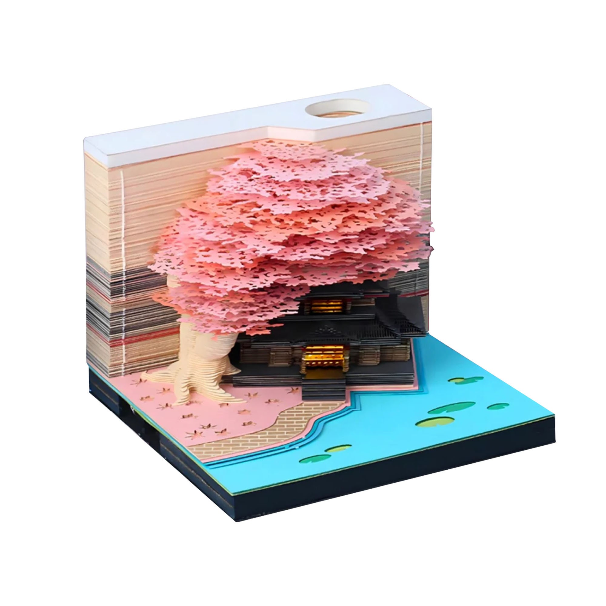 Sakura and Pagoda NOTE Home Decoration Gift for Her - Etsy