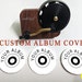 Choose 3 Albums cover or 3 Photo that you like, Car Air Freshener Perfume Turntable Car Perfume Clip Vinyl Air Personalised Music Gift