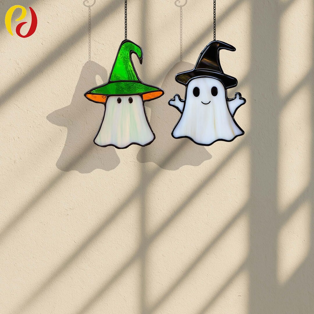 PD 335 Ghost Digital Download Pattern Stained Glass , DIY Suncatcher ...