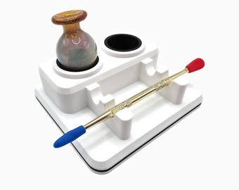Double Cap x Double Tool Rack (White)