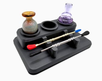 Triple Cap x Double Tool Rack (Black)