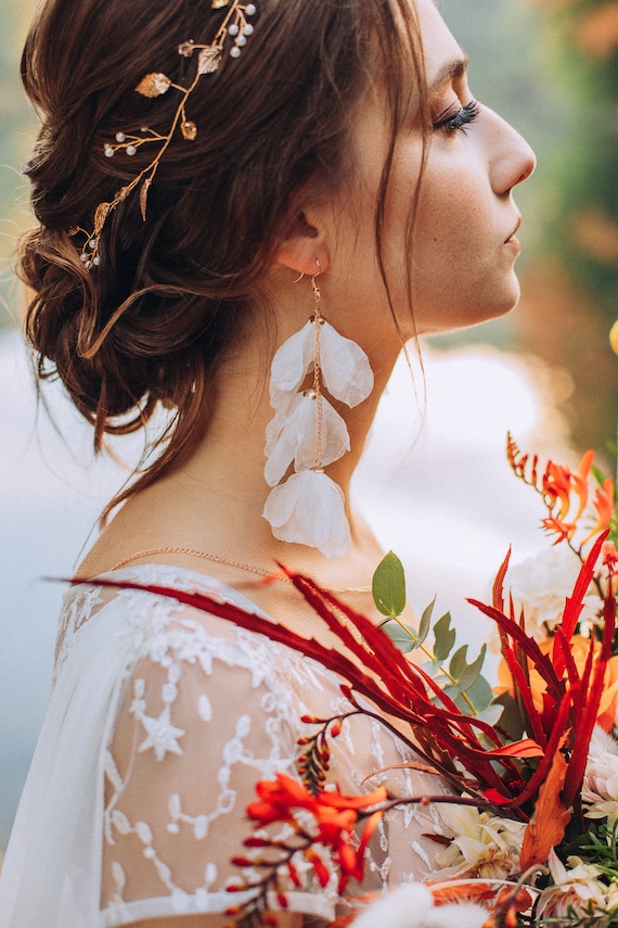 Boucles d'oreilles Fino Bleu Claire