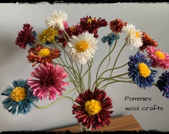 Daisies (M)/artificial flowers/bouquets/gifts for her/valentines/mother/birthday/housewarming gift/friendship /getwell/wedding anniversary