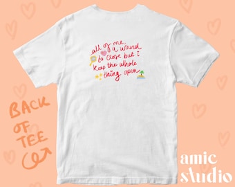 camden gracie t shirt | gracie gift, baby tee, crop t shirt, lyric t shirt, two sided tshirt
