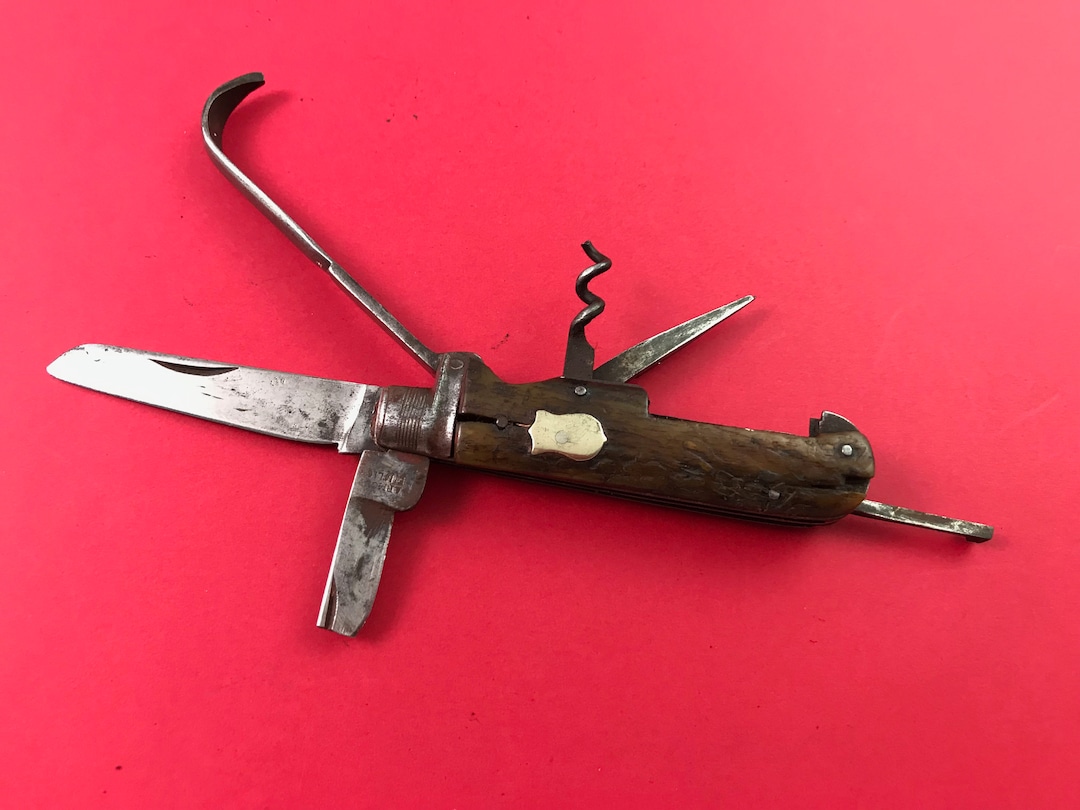 19th Century Horsemans Knife by William James Armour of Etsy New Zealand