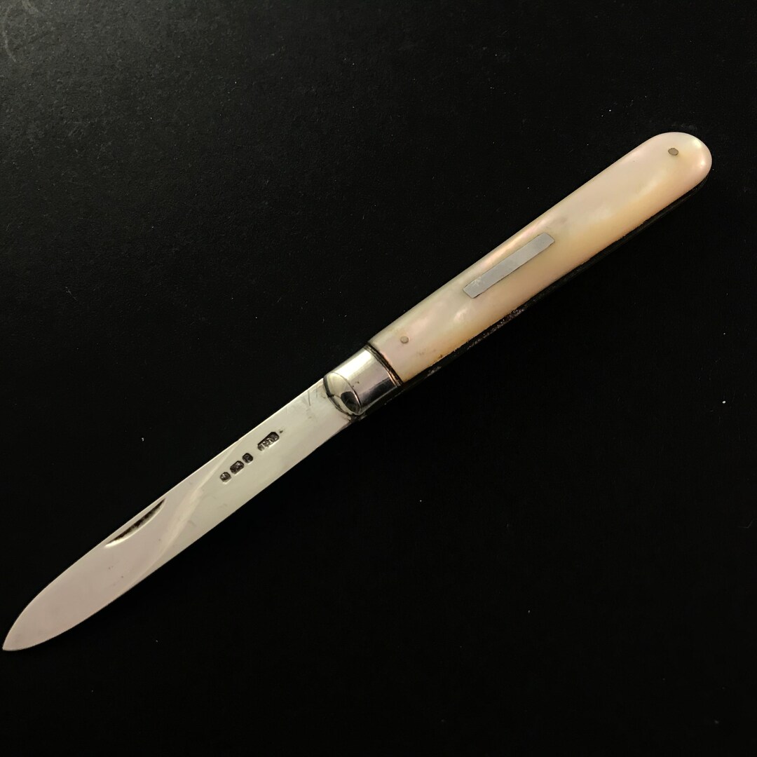Folding Pocket Fruit Knife by Thomas Marples of Sheffield Etsy