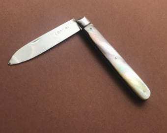 アンティークシルバーペーパーナイフ - Etsy 日本