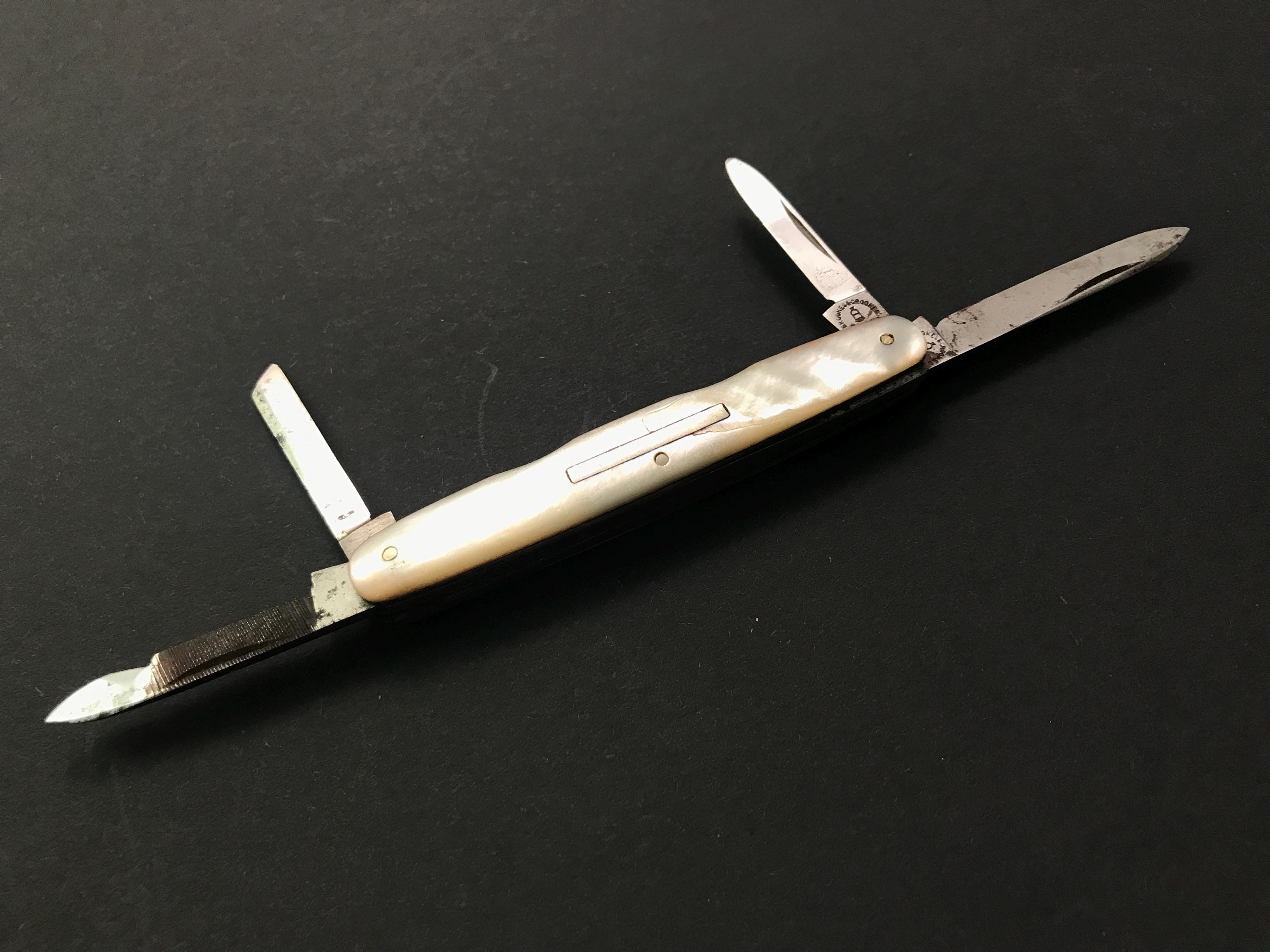 Vintage Mother of Pearl Pocket Knife - Etsy - Page 3