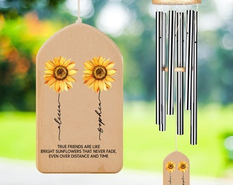 Best Friend Wind Chime - Etsy