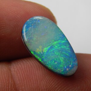 Handmade, Natural, Australian Doublet Opal, Gemstone, 1 Pcs, 6 Carat, Fancy Shape, Cabochon, for Jewelry Making, arrival