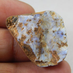 Handmade, Natural, Boulder Opal Druzy, 54.45 Carat, Cabochon, Fancy Shape, New Arrival