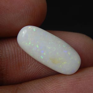 Australian Opal Cabochon: 4.20 Carat Oval Gemstone for Jewelry Making