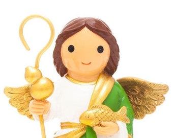 Saint Raphael Archangel Catholic Figurine | Patron of Healing | Catholic Gift