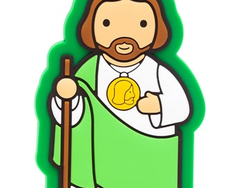 St. Jude Fridge Magnet | First Communion Gift | Confirmation Gift |  Catholic Figurines | Little Drops of Water