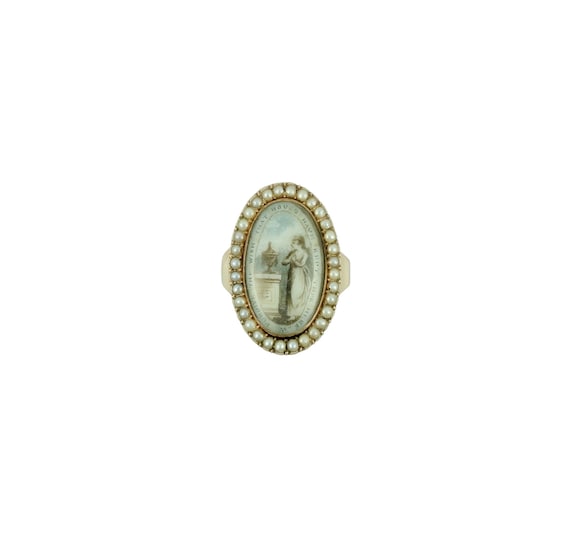 18th Century Mourning Ring