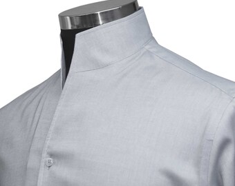 Open Collar Shirt Etsy Open Collar Shirt Etsy