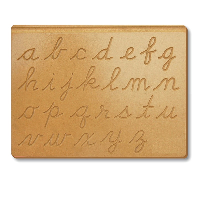 Wooden Tracing Board for Kids Montessori Learning Toddlers Etsy