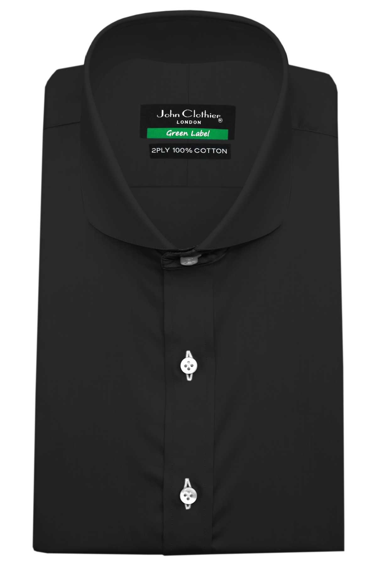 Cutaway Penny Collar Shirt Round Tip Italian Windsor Collar Etsy