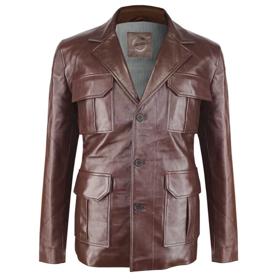 Blazer Sheep Nappa Leather Jacket 