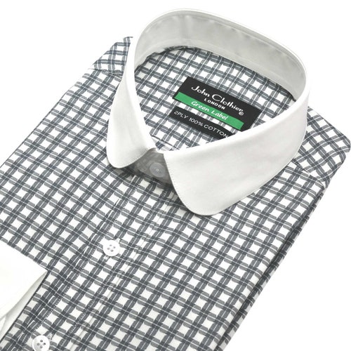 Peaky Blinders Penny Collar Shelby Brothers WHITE Round Etsy