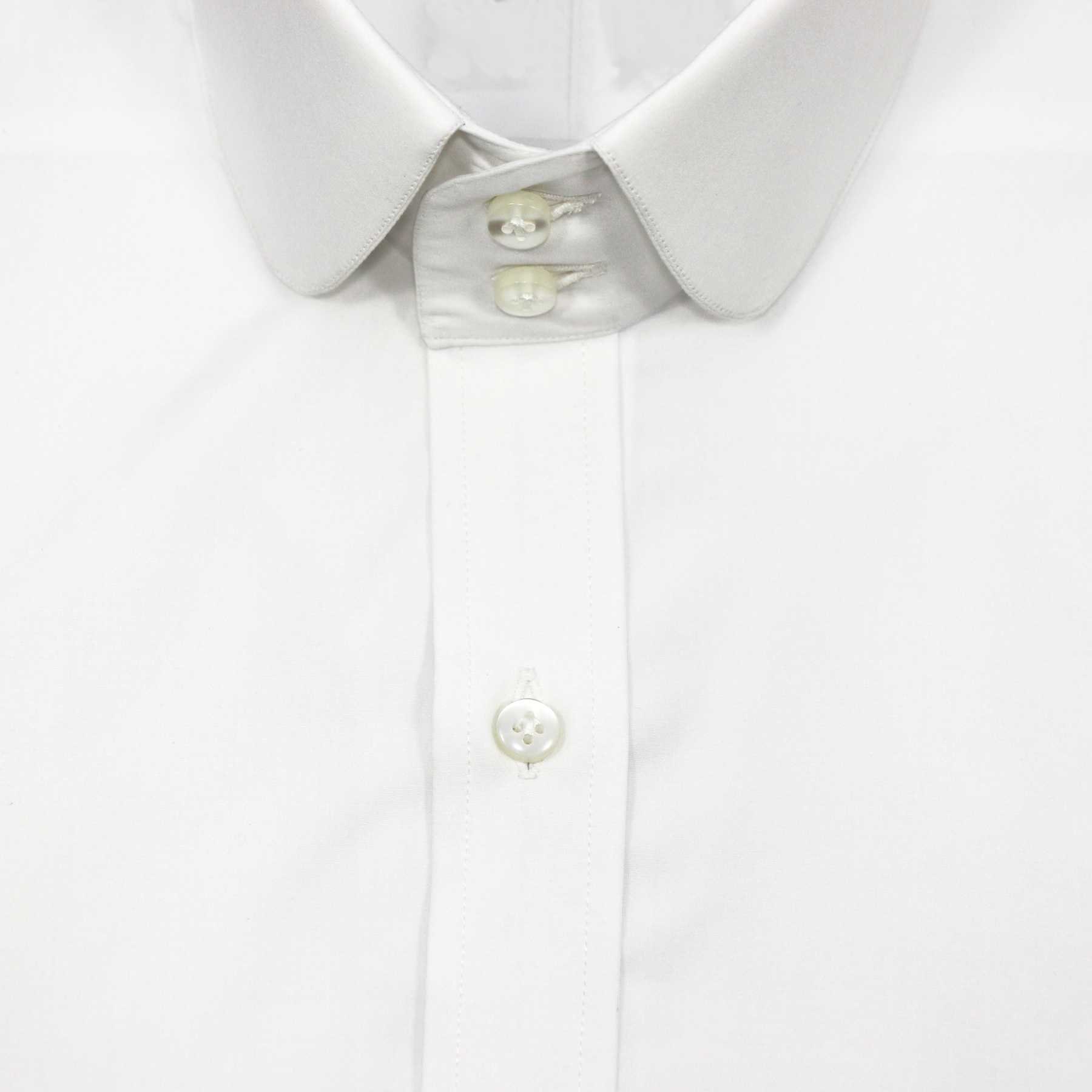 Penny High Collar 2 Button Collar Men's Shirt 100% - Etsy