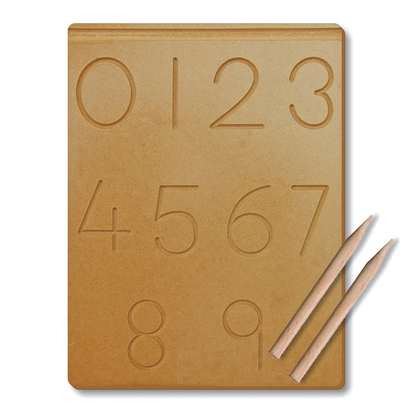 Wooden Tracing Board for Montessori Learning Kids Toddlers Etsy