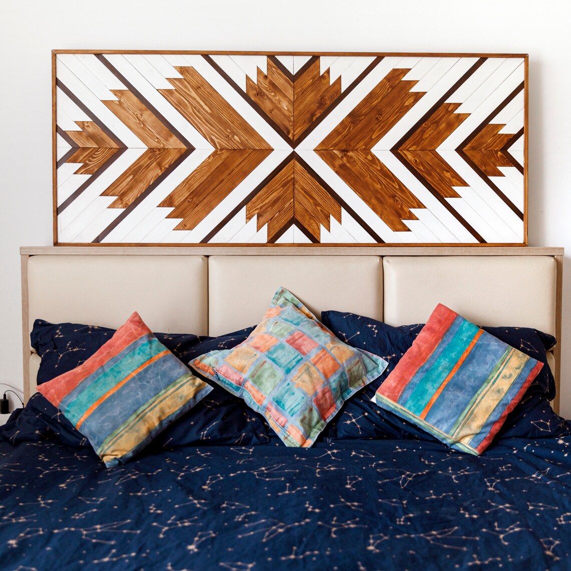 WOOD WALL ART Geometric Wood Wall Art Large Wood Wall Etsy Australia