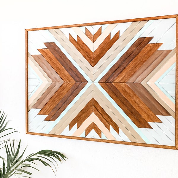 Chevron Wall Art - Etsy