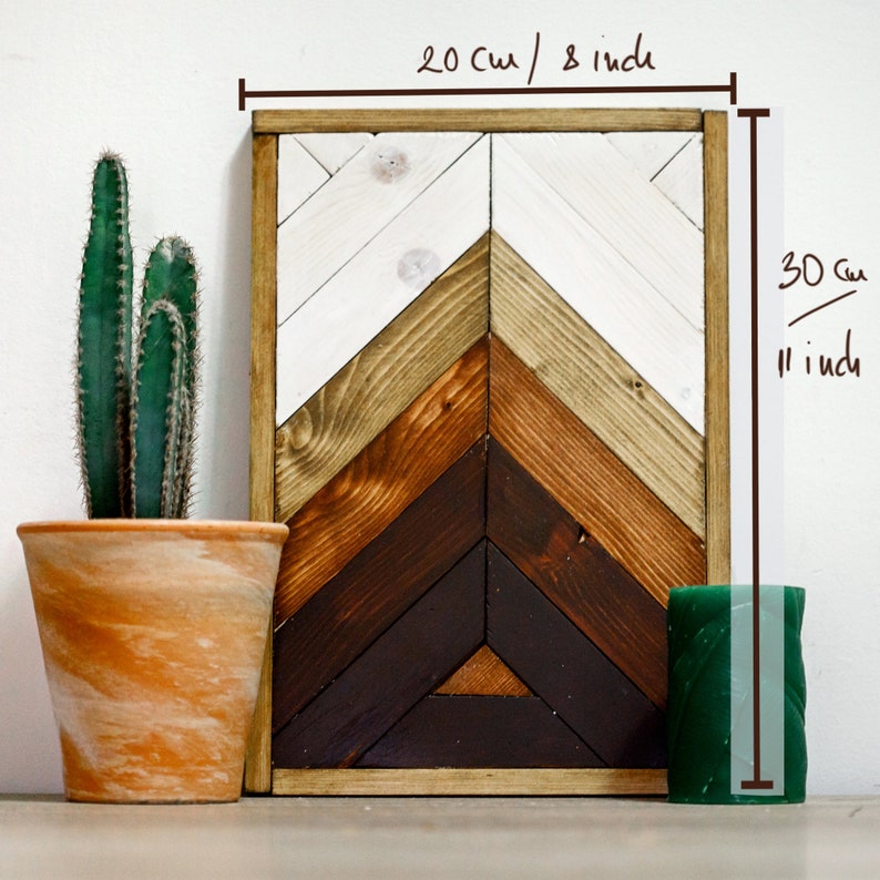 WOOD WALL ART Geometric wood wall art Wood Wall hanging Etsy