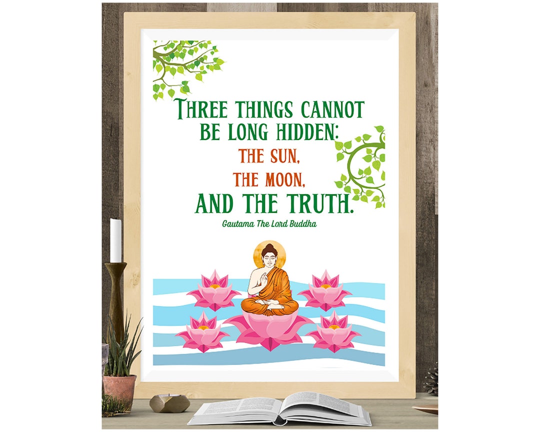 Printable Buddha Wall Art Poster, Home Decor, Quote Poster - Etsy
