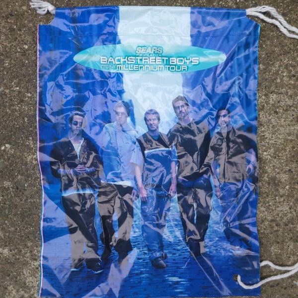 Vintage Backstreet Boys Tour Merch Bags