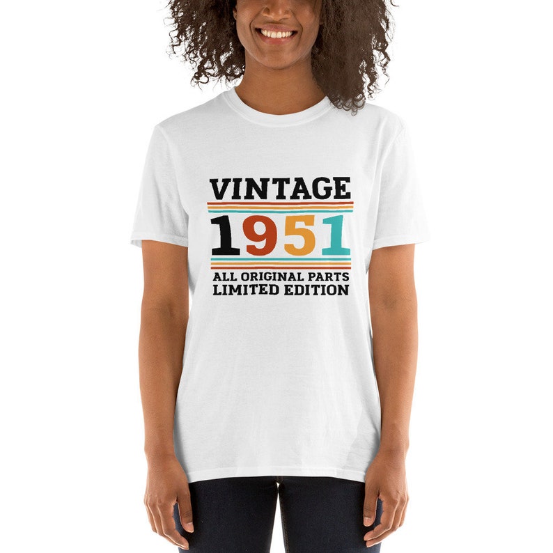 Vintage 1951 Tshirt 1951 Birthday Shirt 69th Birthday Tee - Etsy