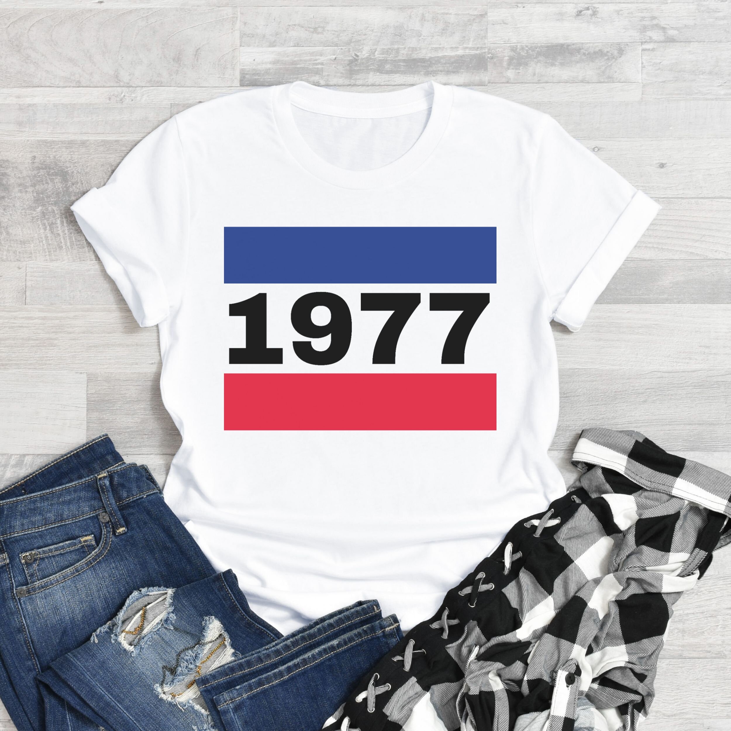 T shirt 1977 sale
