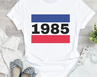 1985 Shirt, 1985 T-shirt, 1985 Tshirt, 1985 t-Shirt, 1985 t-Shirt, 1985 T, Vintage Geburtstag Shirt, Geburtstag Geschenk T-shirt, Vintage Geschenk T-shirt