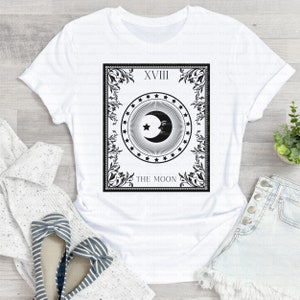 Chemise astrologie, Chemise Zodiac, Chemise Horoscope, Chemise Zodiac Sign, Chemise Constellation, Chemise Lune, Chemise De Carte Tarot, T-shirt Lune, Moon Tee