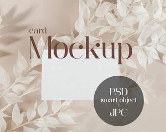 Business Card Mockup Etsy
