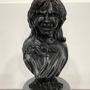 The Exorcist Regan Bust, Horror Fanart, 3D Printed Figure image 6