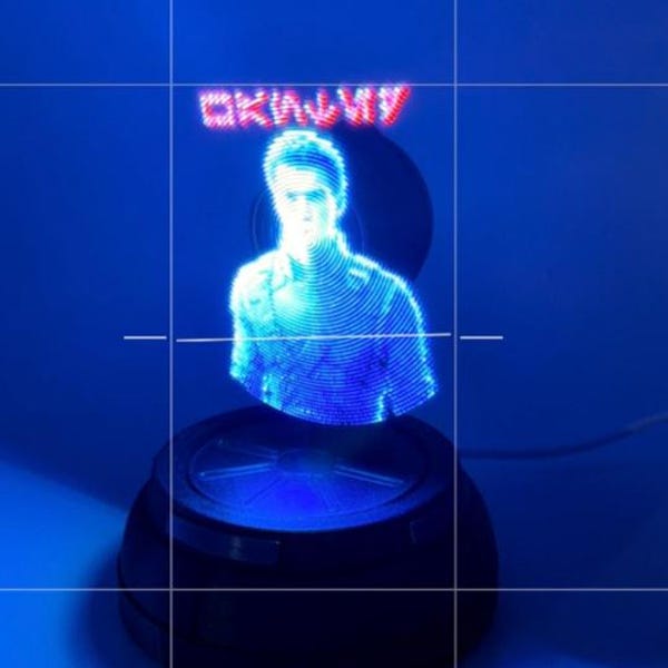 Star Wars Inspired Holopuck Hologram Kit Over 40 hologram’s | Light-Up Display Fan