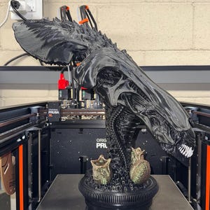 Alien Queen Trophy Sculpture